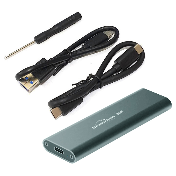 Box SSD M.2 PCIe NVMe USB-C 3.1 Blueendless BS-2802N - BX02