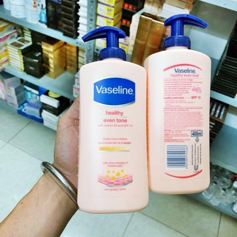 SỮA DƯỠNG THỂ ..VASELIN 400ML CHAI VÒI