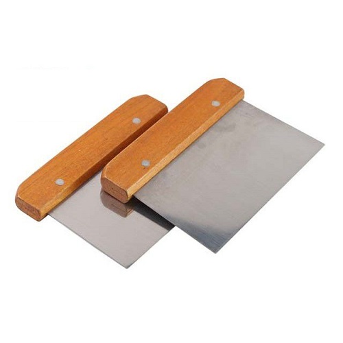 Dao cắt bột inox cán gỗ