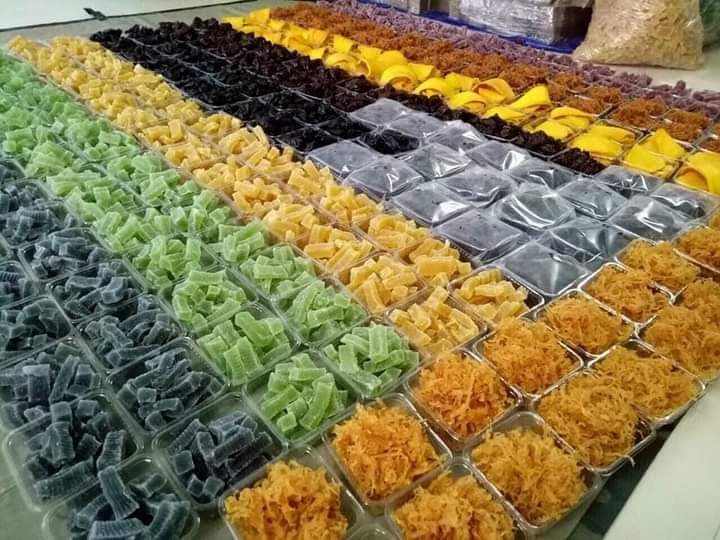 mứt rong sụn ngũ vị
