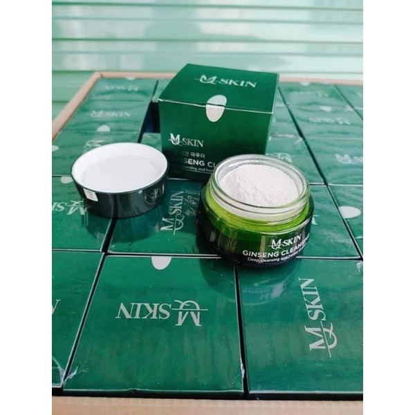 [HCM]Bột Sữa Rửa Mặt Nhân Sâm MQSkin (100ML Mẫu Mới)