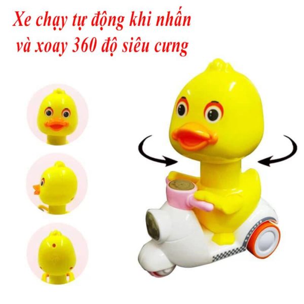 Vịt Chạy Xe Vespa Đồ Chơi Siêu Hot Cho Bé