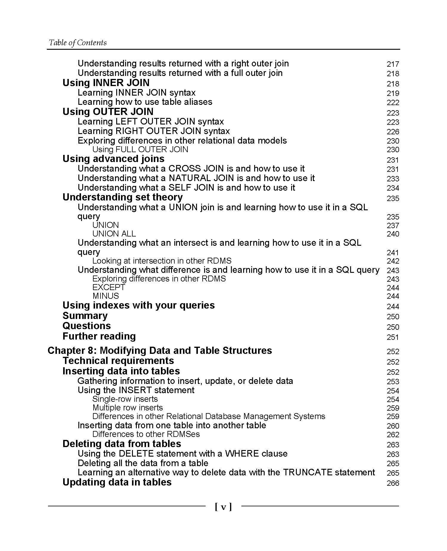 Sách Learn SQL Database Programming