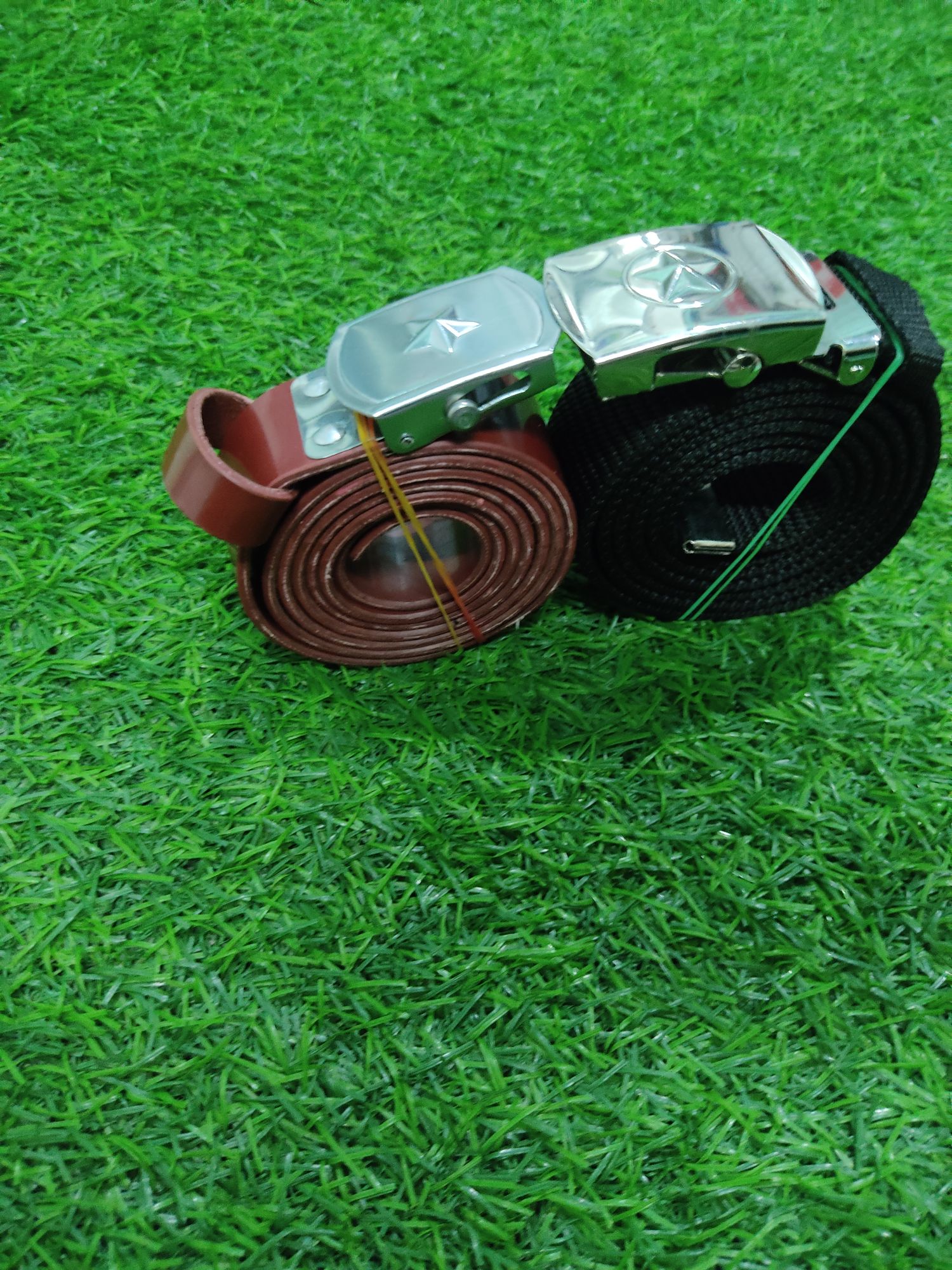 Combo Dây Lưng Đỏ- Dù Đen