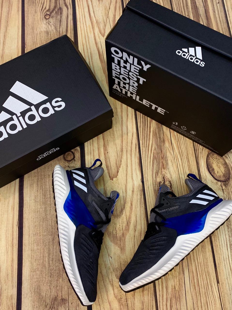 [HCM]Giày nam Alpha Bounce Beyond mới nhẹ bền êm thoáng (Xám xanh)