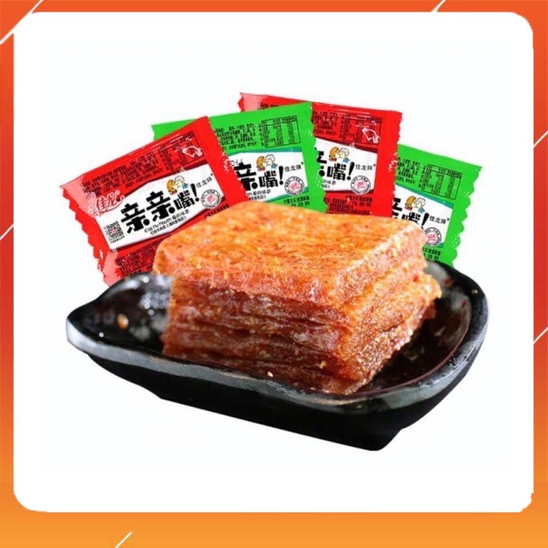 Thịt chay xá xíu tẩm vị combo 1 miếng =2 gói (miếng 22gr)