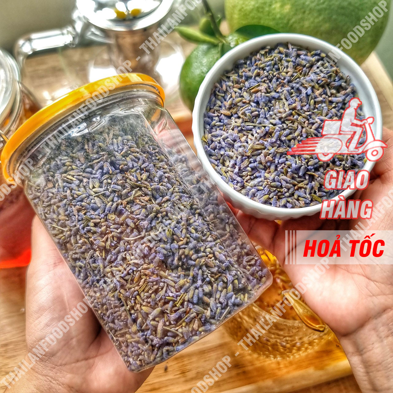 Trà Hoa Oải Hương (Lavender) Lon 150Gram