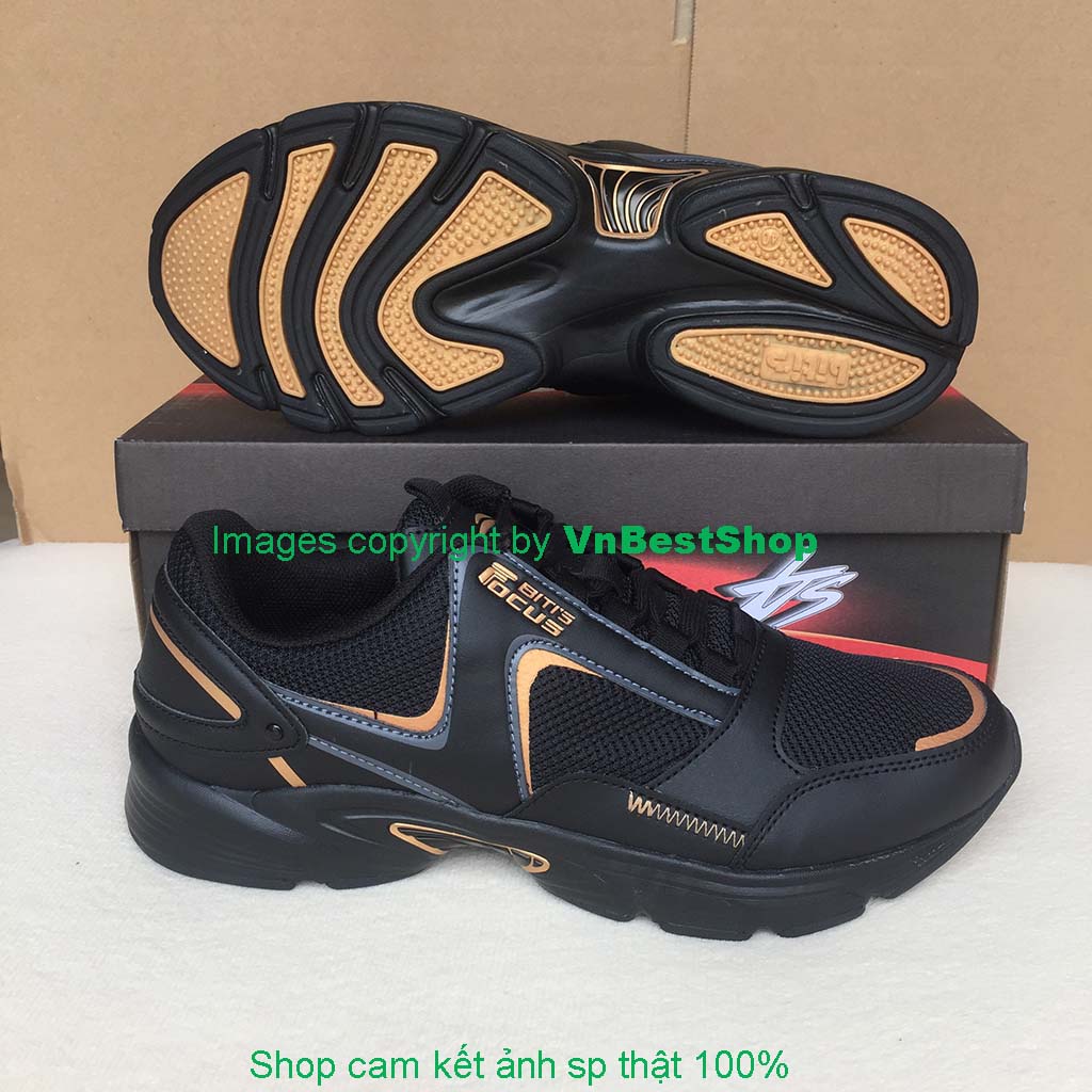 Giày Thể Thao Nam Biti's Dòng Focus DSM075033DEN (Đen)