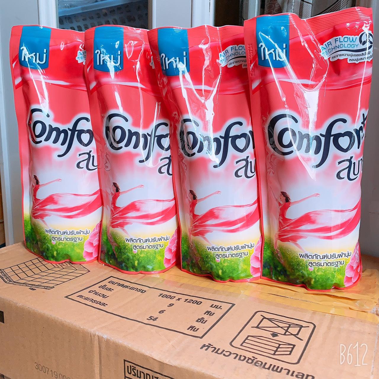 [HCM]Combo 3 bịch comfort thái 580ml màu đỏ