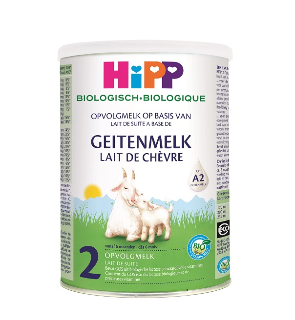 Sữa dê HiPP Organic 400g đủ số - Nhập khẩu Đức