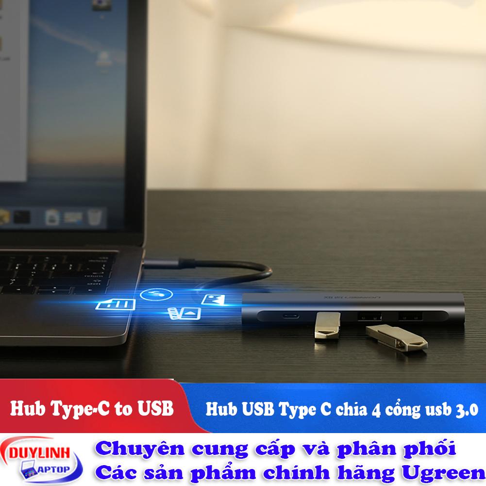 Hub USB Type C 3 cổng USB hãng UGREEN UG-50979
