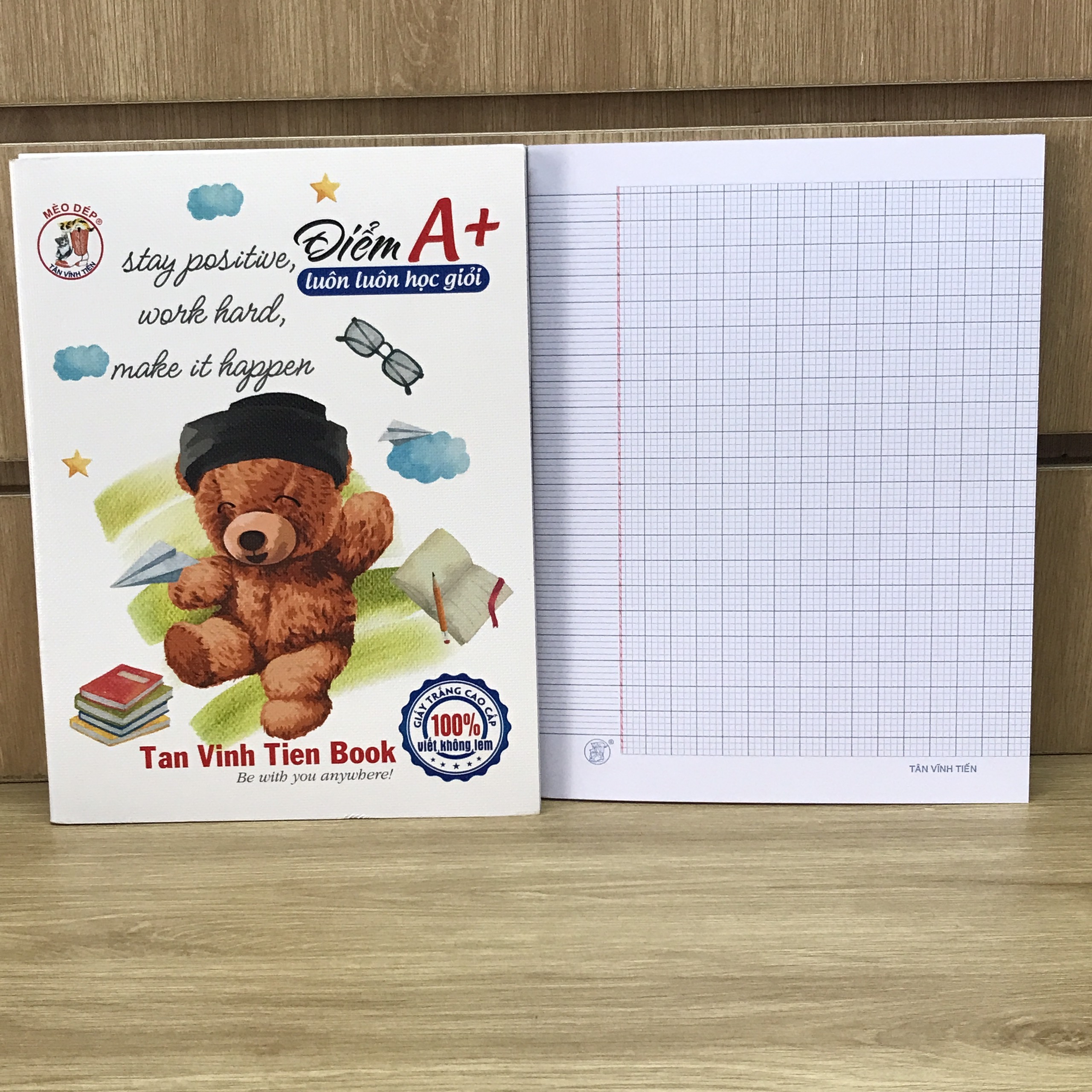 Vở học sinh - tập viết bài 96 trang 4 ô ly không lem định lượng 100gsm