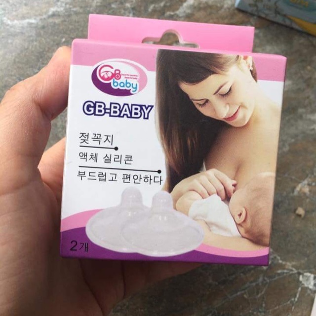 NÚM TRỢ TI SILICON GB BABY HÀN QUỐC [SET 2 CHIÊC]