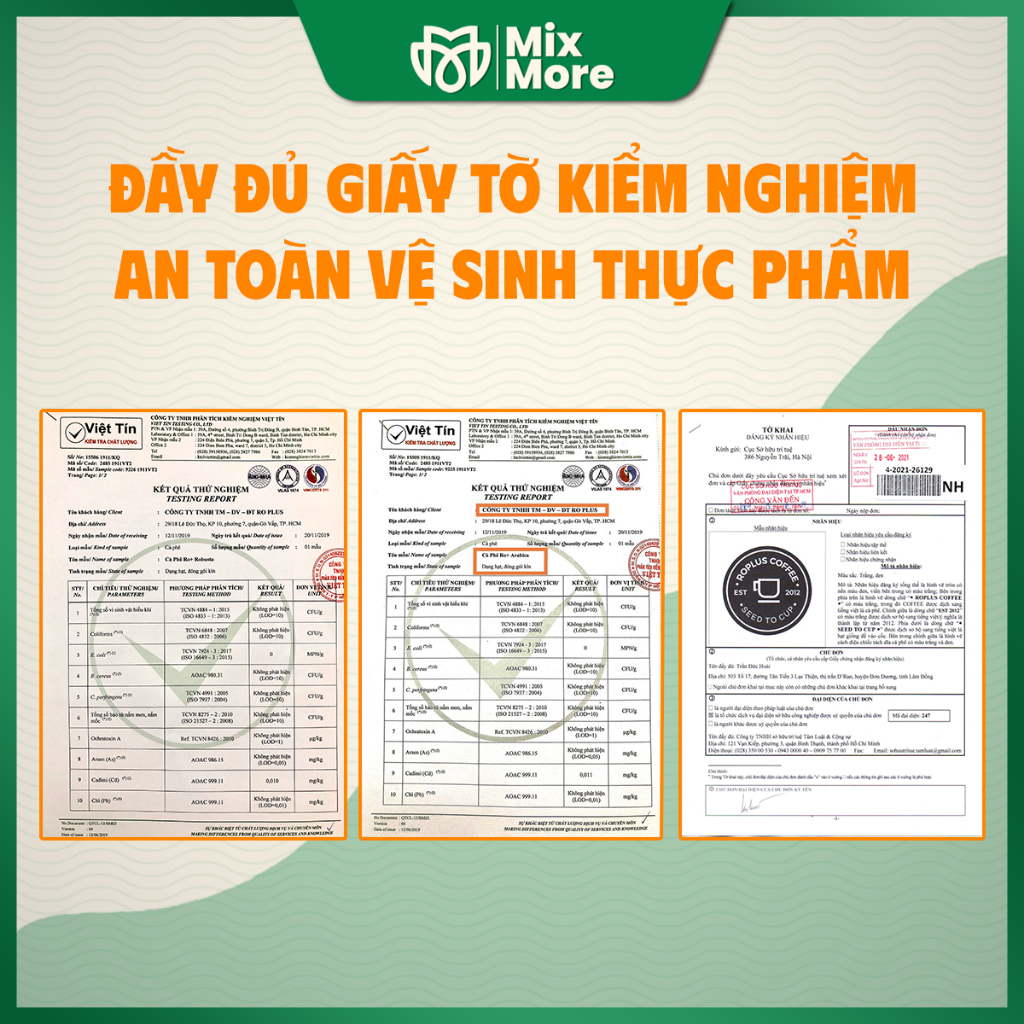 Cà phê Gu Mạnh Roplus Coffee nguyên chất rang mộc, pha phin, pha máy
