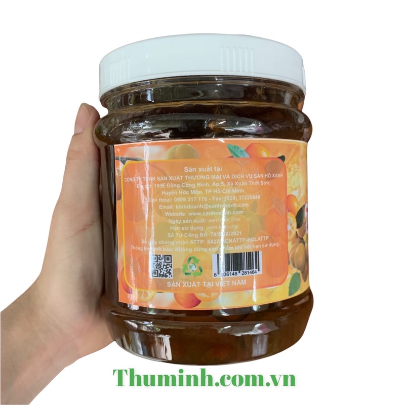 Tắc Xí Muội Vina Ômai Hũ 1Kg