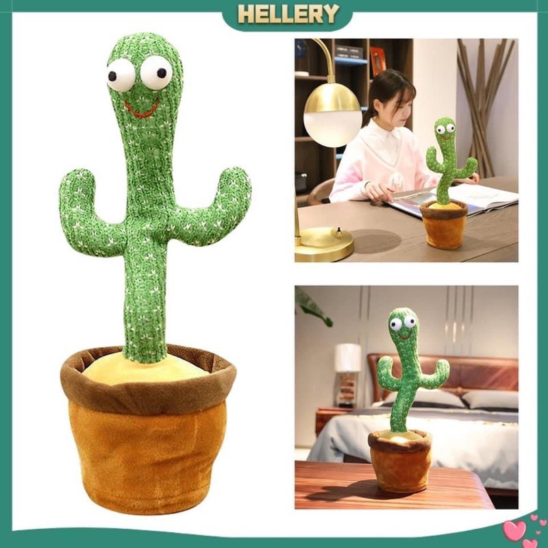 Đồ Chơi Cây Xương Rồng Nhảy Múa Có 120 Bài Nhạc Và Nhại Giọng Nói Vui Nhộn Phiên Bản Tiếng Việt