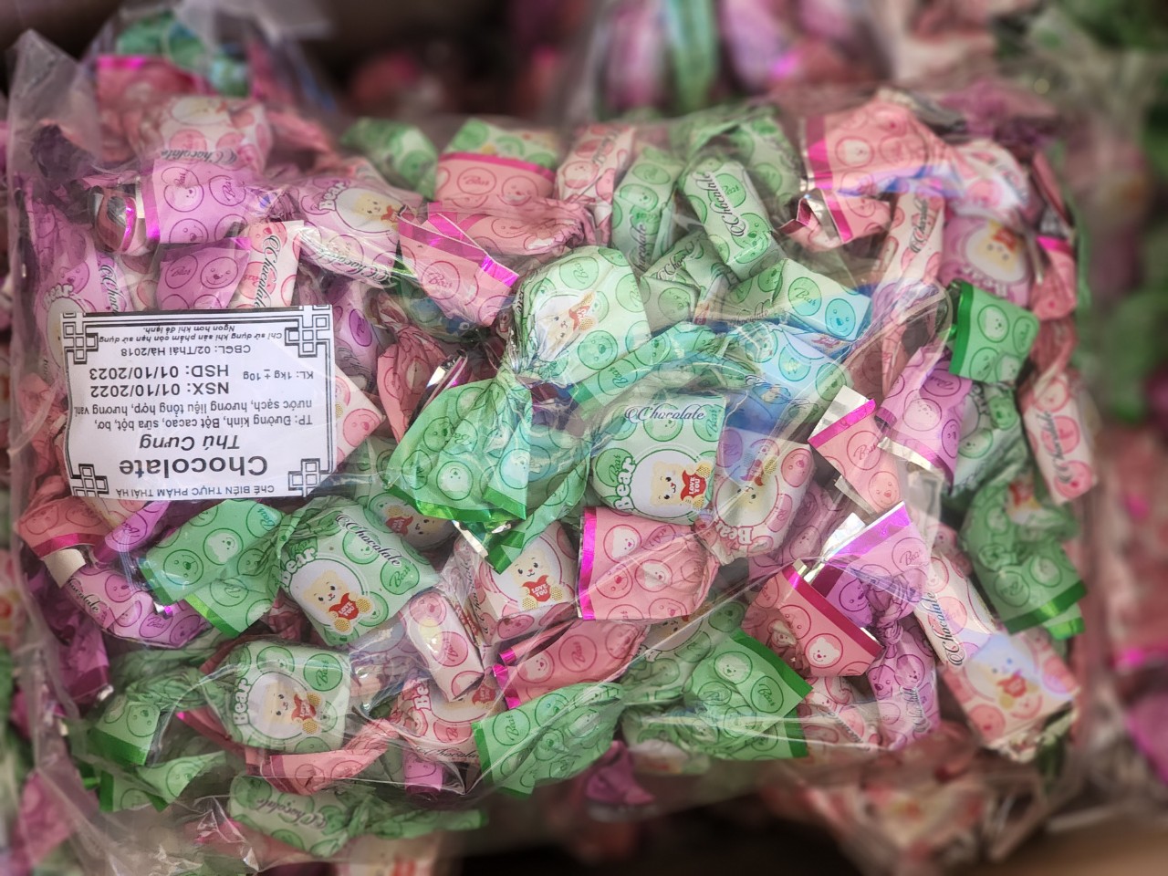 SOCOLA GẤU BEAR 1KG