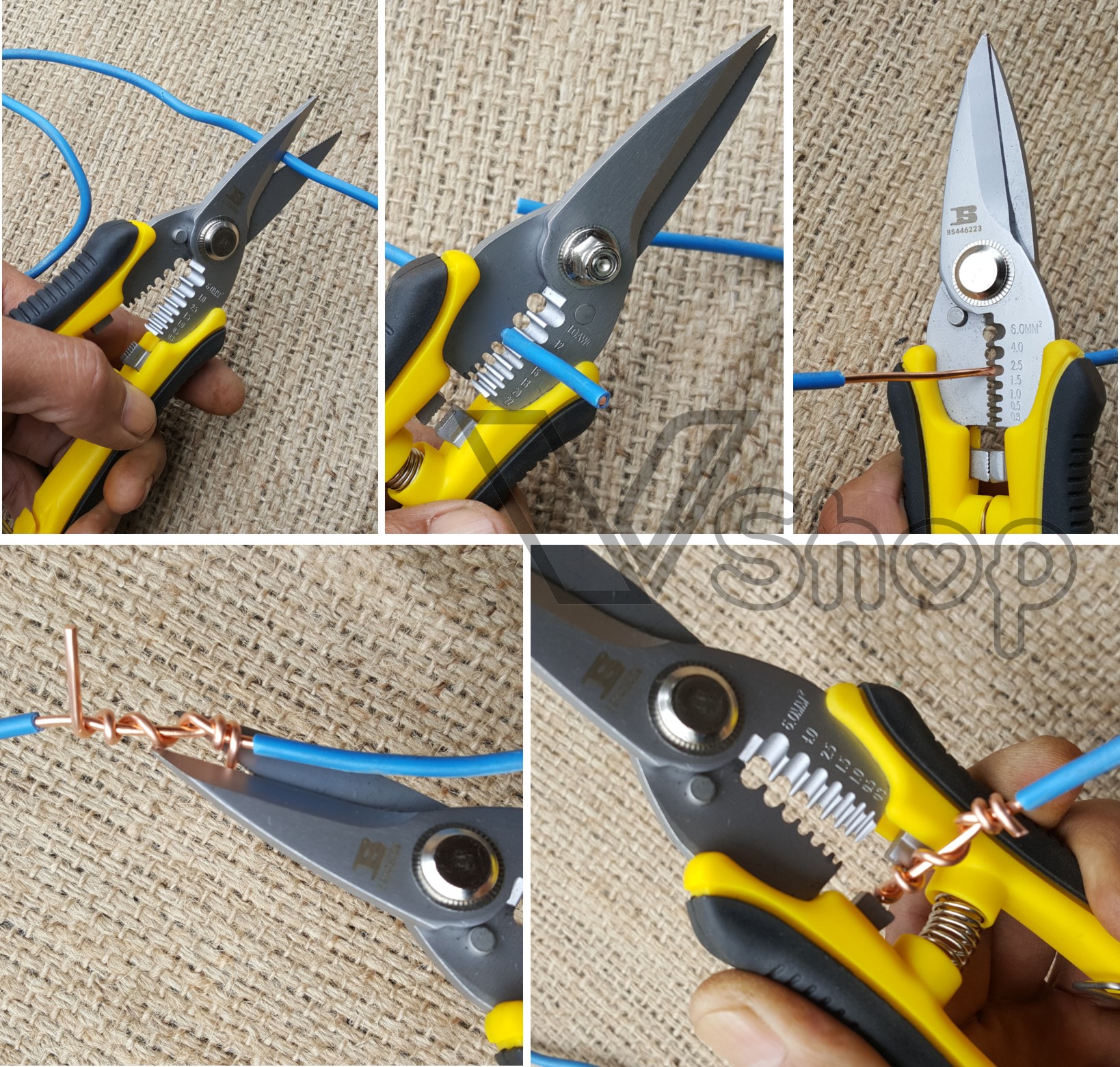 Kéo đa năng thợ điện, dụng cụ sửa chữa