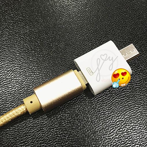 Đầu chuyển sạc cổng Lightning sang cổng sạc Micro Usb loại tốt B153