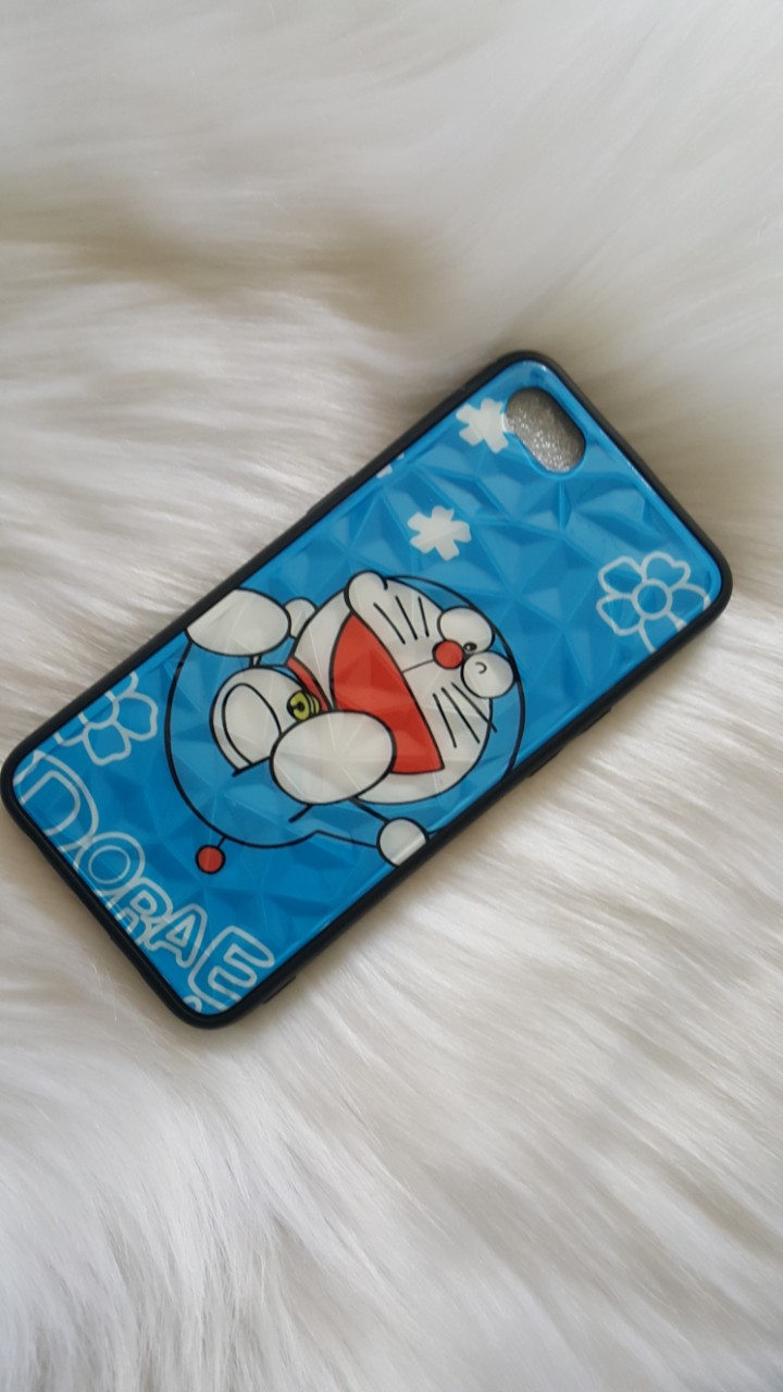 Ốp lưng 3D kim cương Doraemon Oppo A1k/ Realme C2