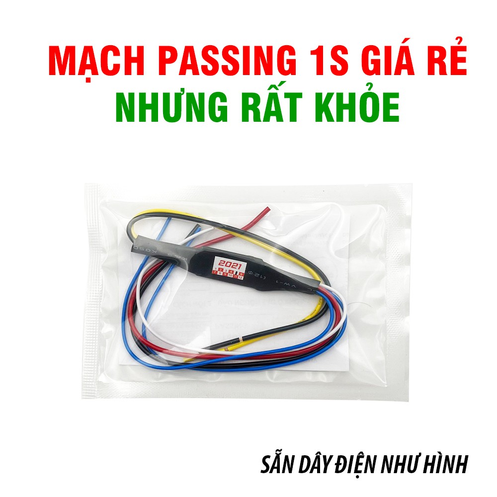 Mạch 1 Đèn Passing 3S cho đèn trợ sáng