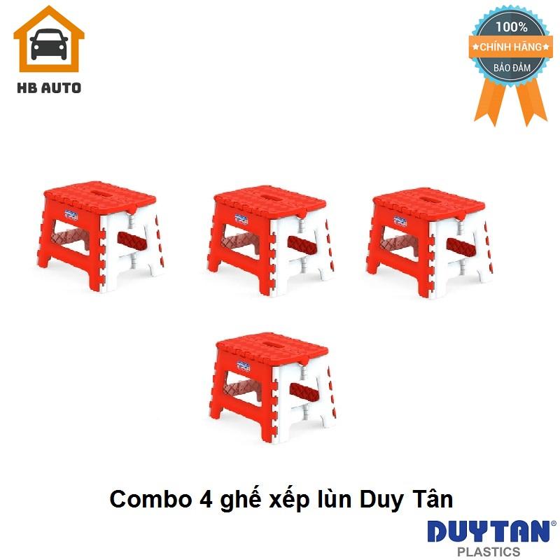 Combo 4 ghế lùn xếp duy tân no.944