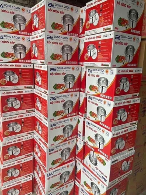 Bộ xửng hấp 2 tầng đông á 28cm