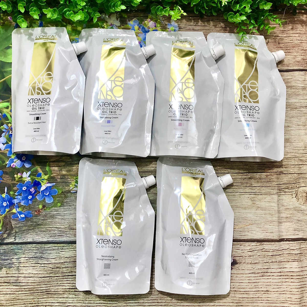 Dập ép duỗi LOREAL 400g , ép thẳng mượt 1 TÚI