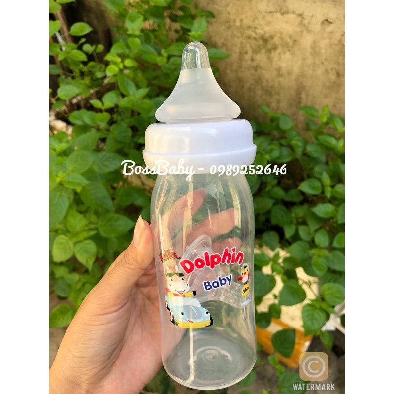 Bình Sữa Cổ Rộng Dolphin 160Ml/240Ml