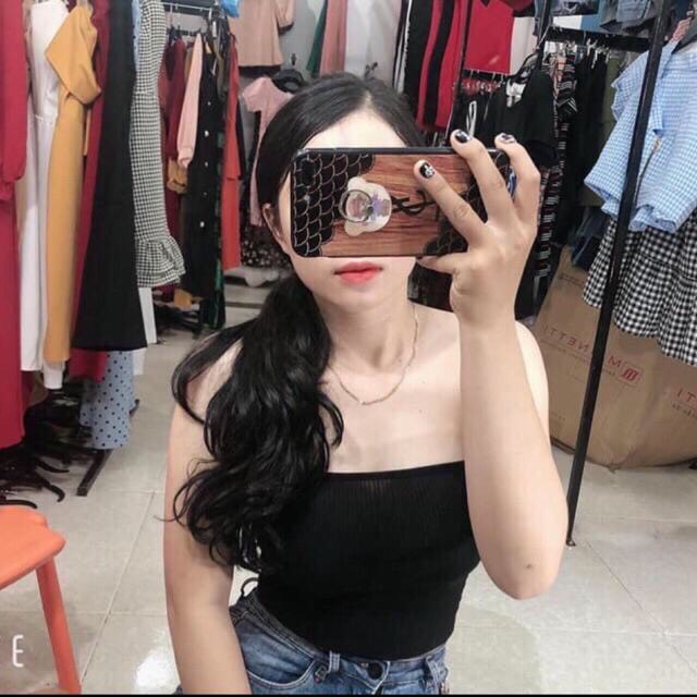 [HCM]Áo ống thun body croptop phối đồ cực thích