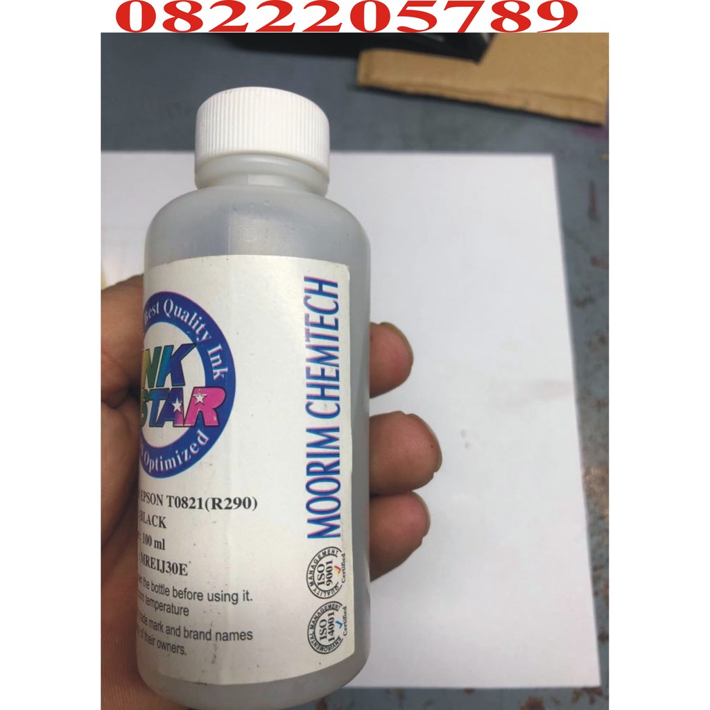 Dung dịch nước ngâm đầu phun máy in Epson,Canon 100ml/1 chai