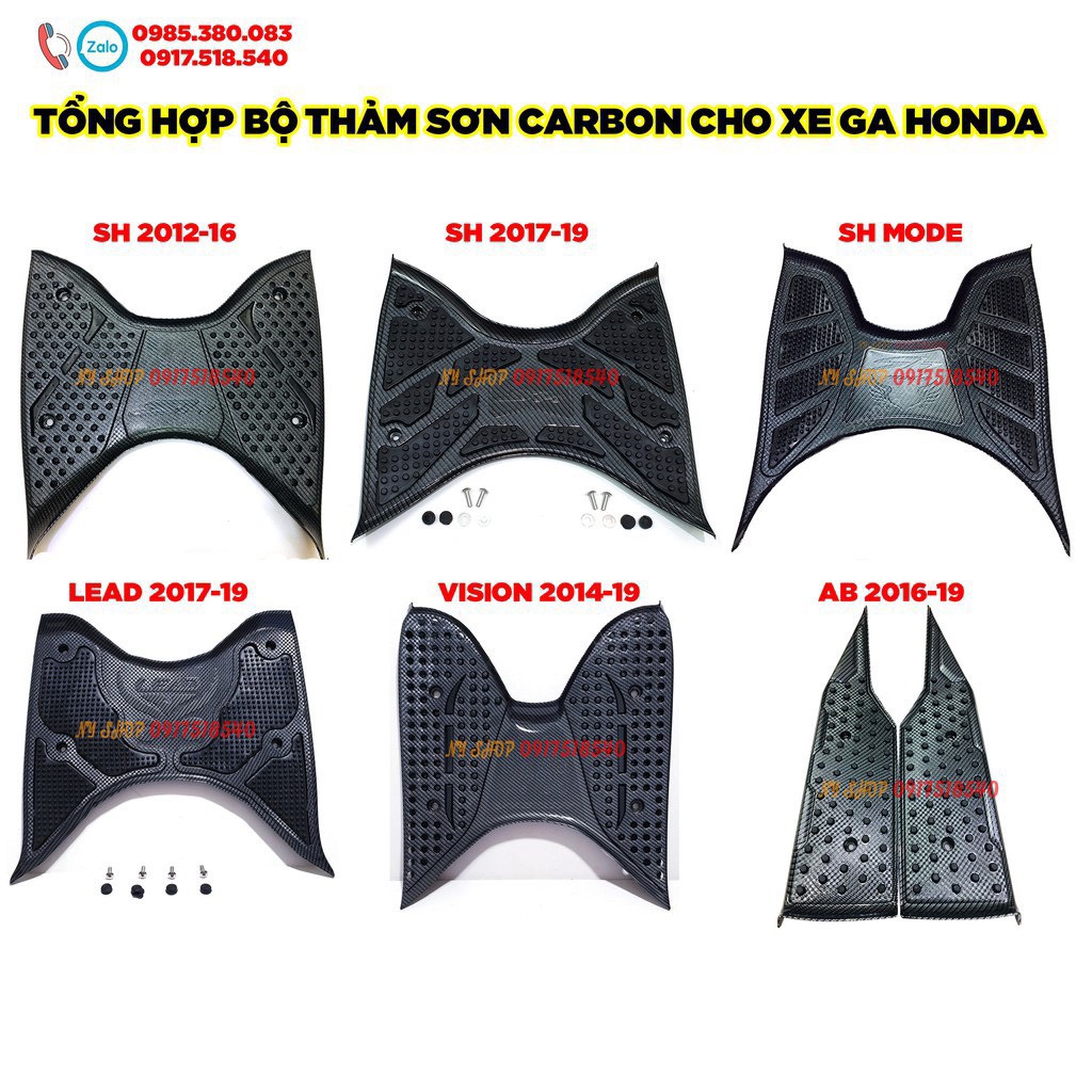 THẢM ĐỂ CHÂN SH MODE CARBON 2014-2019