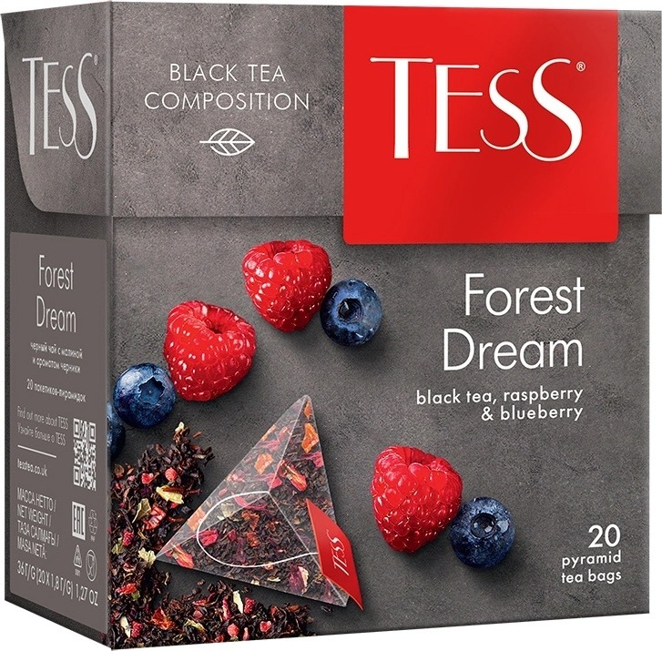 TRÀ TESS HOA QUẢ NGA 40GR