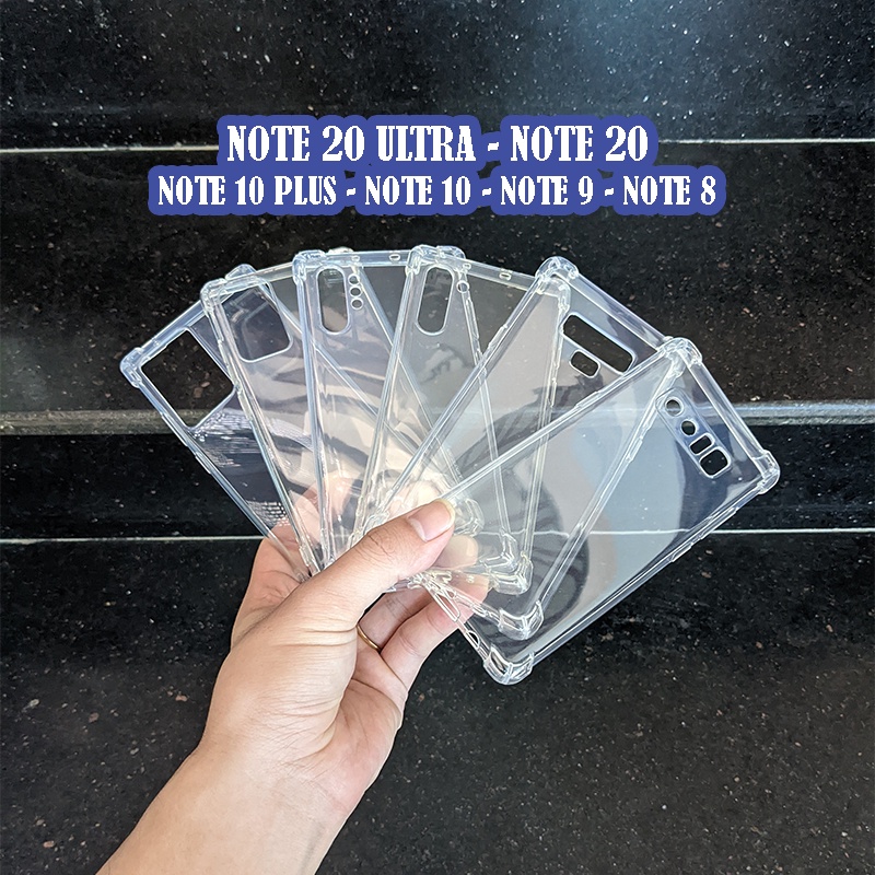 Ốp lưng silicon dẻo chống sốc Samsung Galaxy Note 10 Plus, Note 20 Ultra, Note 20, Note 10, Note 9, Note 8