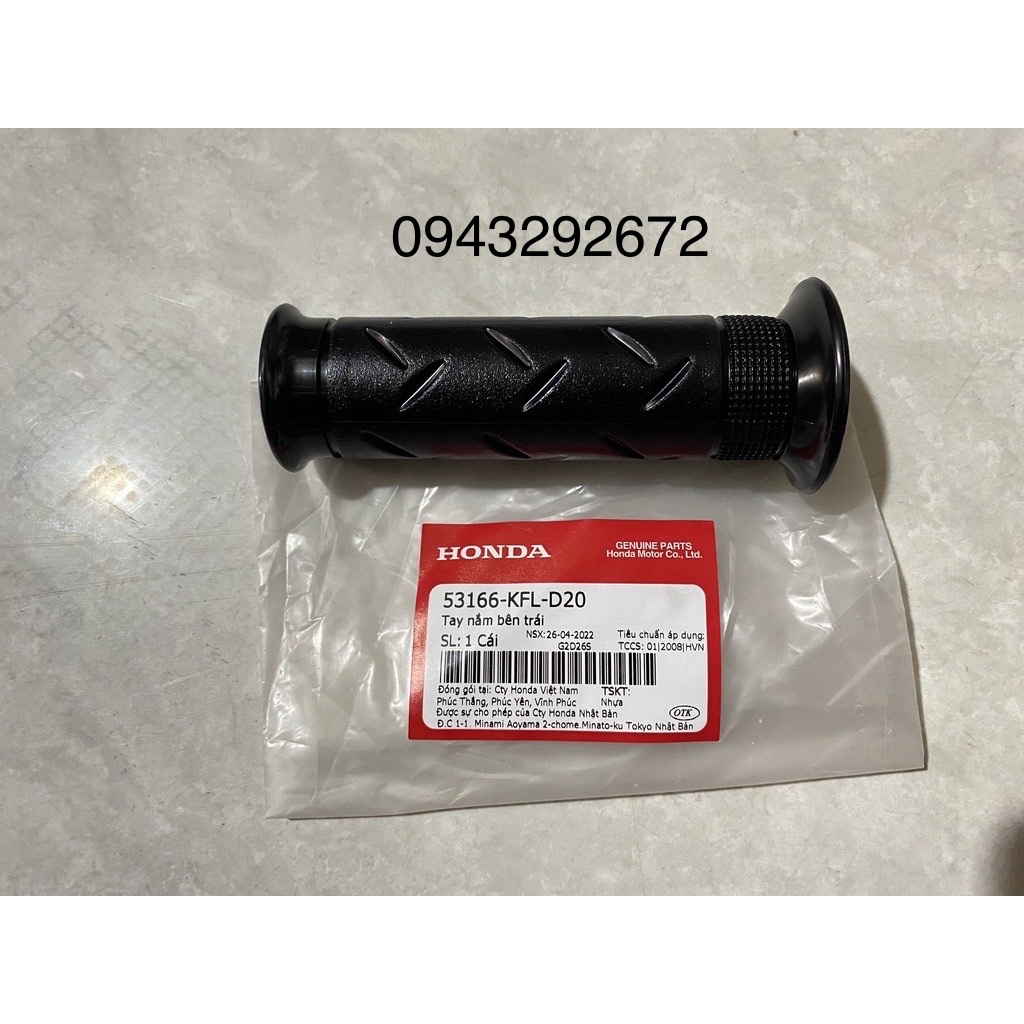 Cao su tay nắm trái rs 100 honda