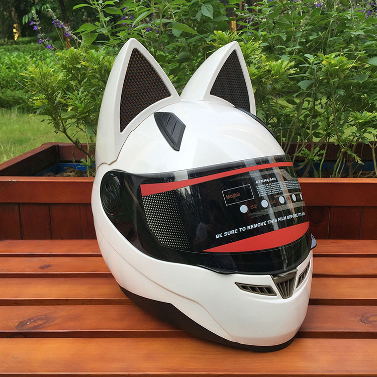 [HCM]Nón Bảo Hiểm fullface Tai Mèo