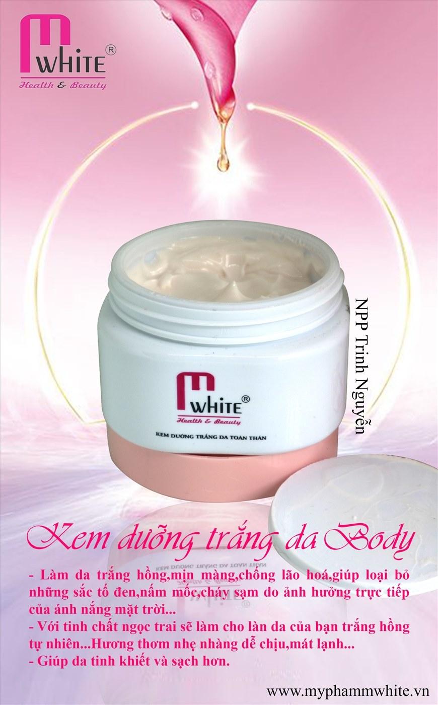 Kem Dưỡng Trắng Da Body Mwhite