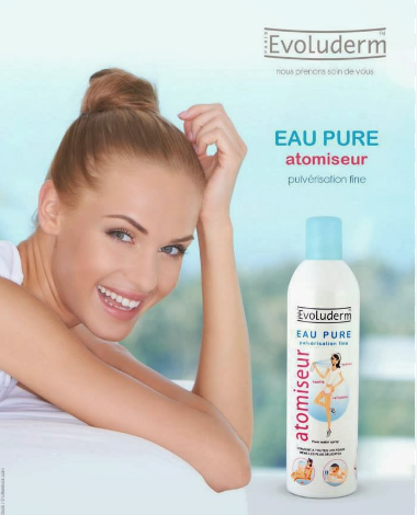 [Hoàn tiền 20%] Xịt Khoáng Cung Cấp Nước Evoluderm Atomiseur Eau Pure Water
