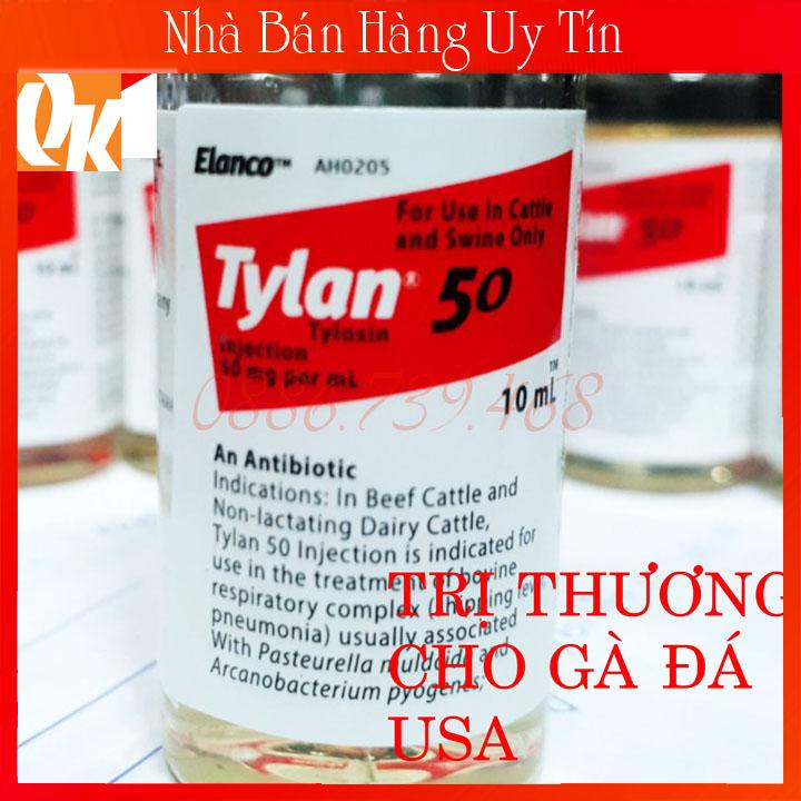 Tylan 50 10ml Sản Phẩm Nuôi Tang Cựa