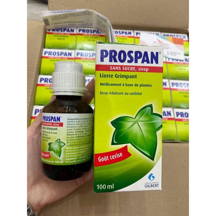 [HÀNG PHÁP] Siro Prospan Thảo Dược Giảm Ho Cho Bé 100ml