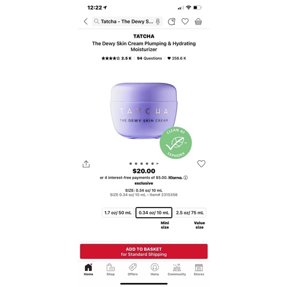 SET TRANG ĐIỂM TATCHA 3 MÓN FROM SEPHORA BEAUTY INSIDER