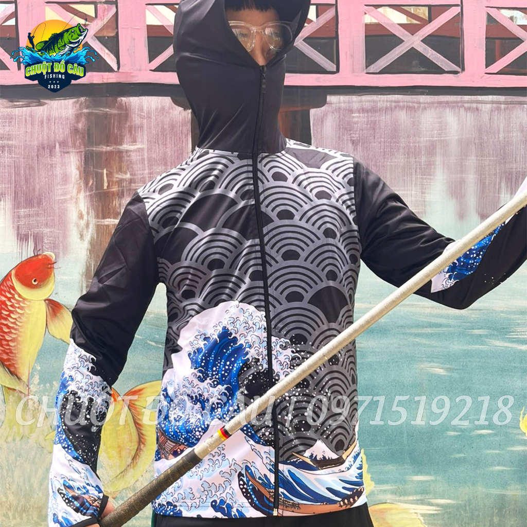 Áo khoác câu cá Kaiwo Sóng Thần
