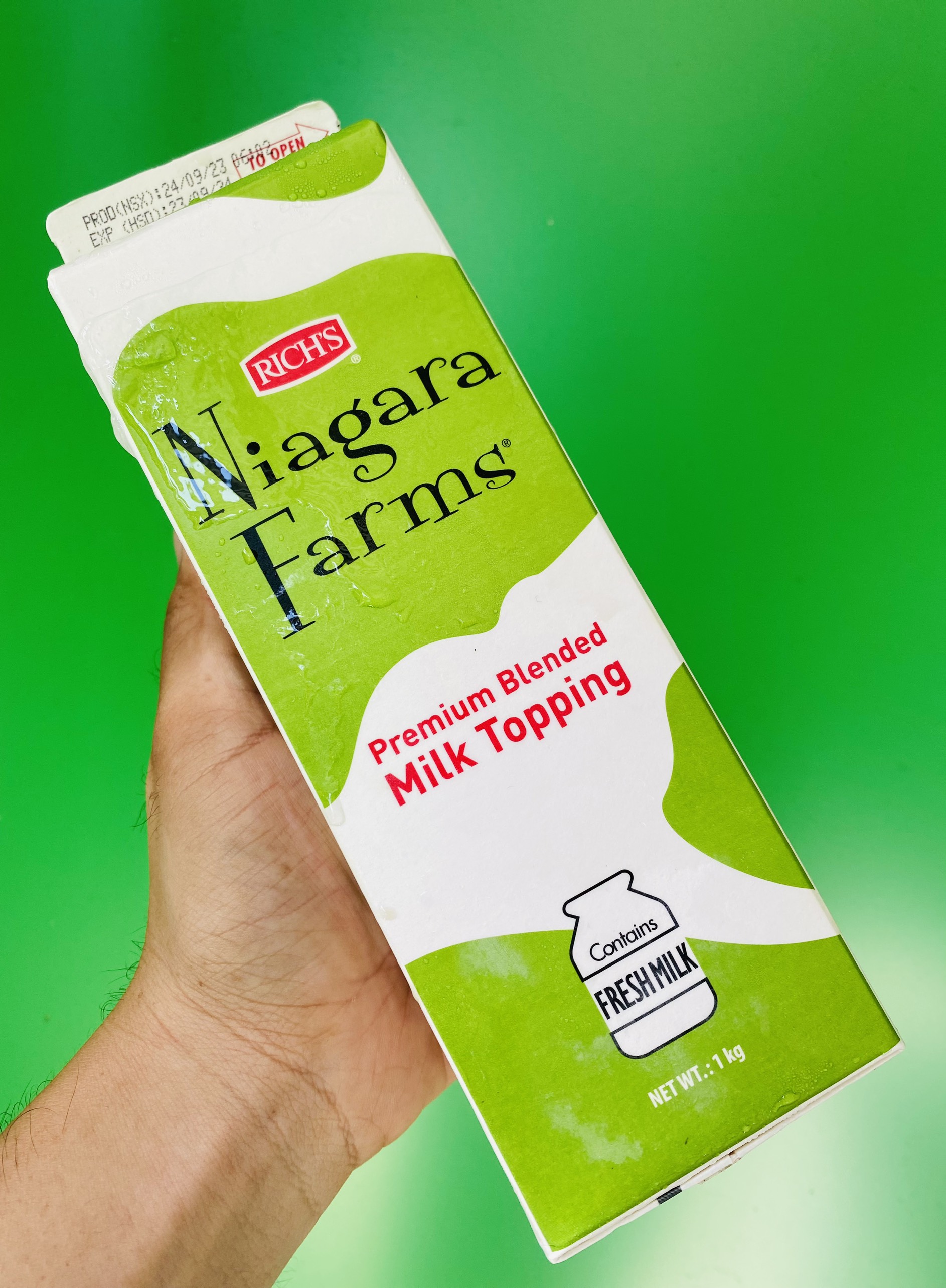 KEM SỮA NIAGARA FARMS (MILK TOPPING)