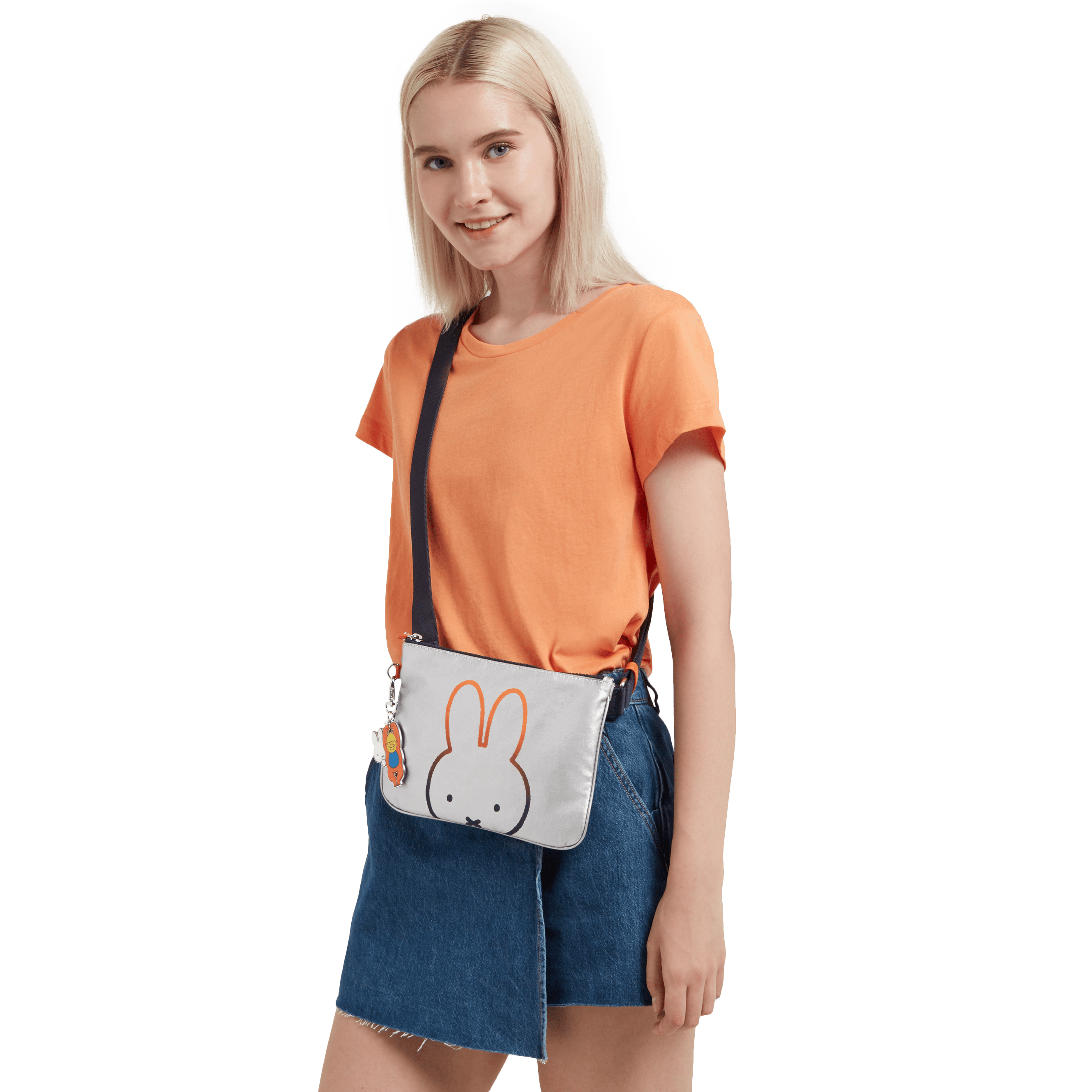 Kipling Túi Đeo Chéo Nữ May Bag - Miffy Metallic - HUKI7768