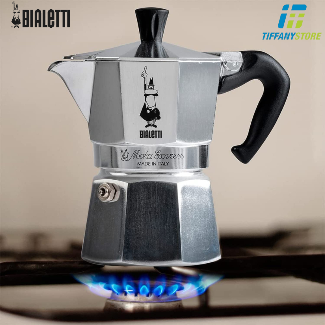 [HCM]Ấm pha cà phê Bialetti Moka Express - Made in Italy
