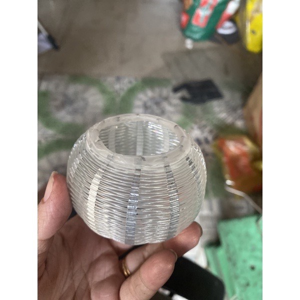 Rọ cước đựng thức ăn cho chim cu gáy