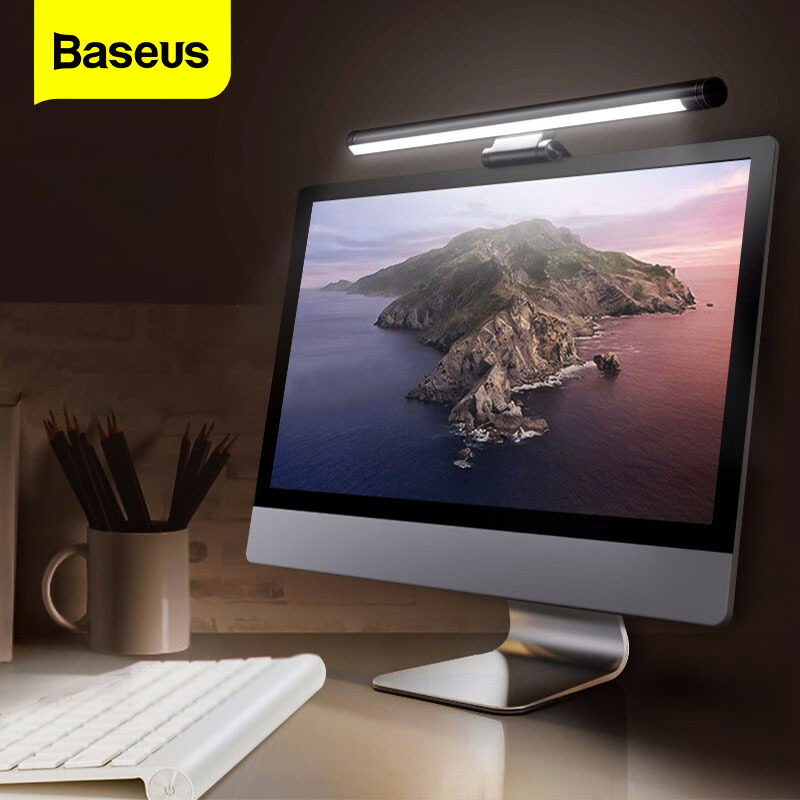 Bảng giá [Siêu Sale][Hàng Quốc tế Chính hãng] Đèn LED treo cho máy tính Baseus có thể điều chỉnh cổng sạc USB Bảo vệ mắt Dành cho bàn làm việc văn phòng nhà ở Phong Vũ
