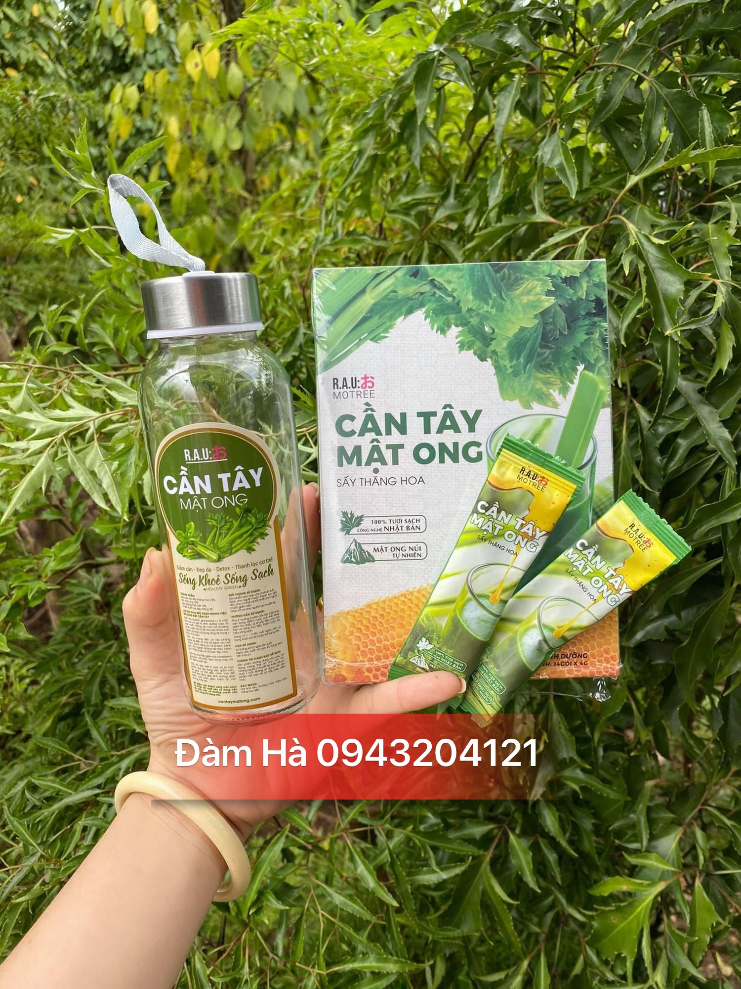 Cần Tây Mật Ong Mua 3 tặng 1 bình
