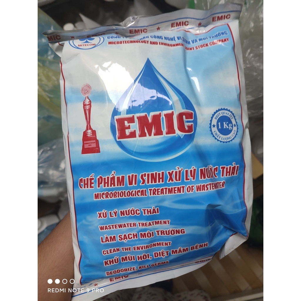 Men vi sinh xử lý nước thải EMIC