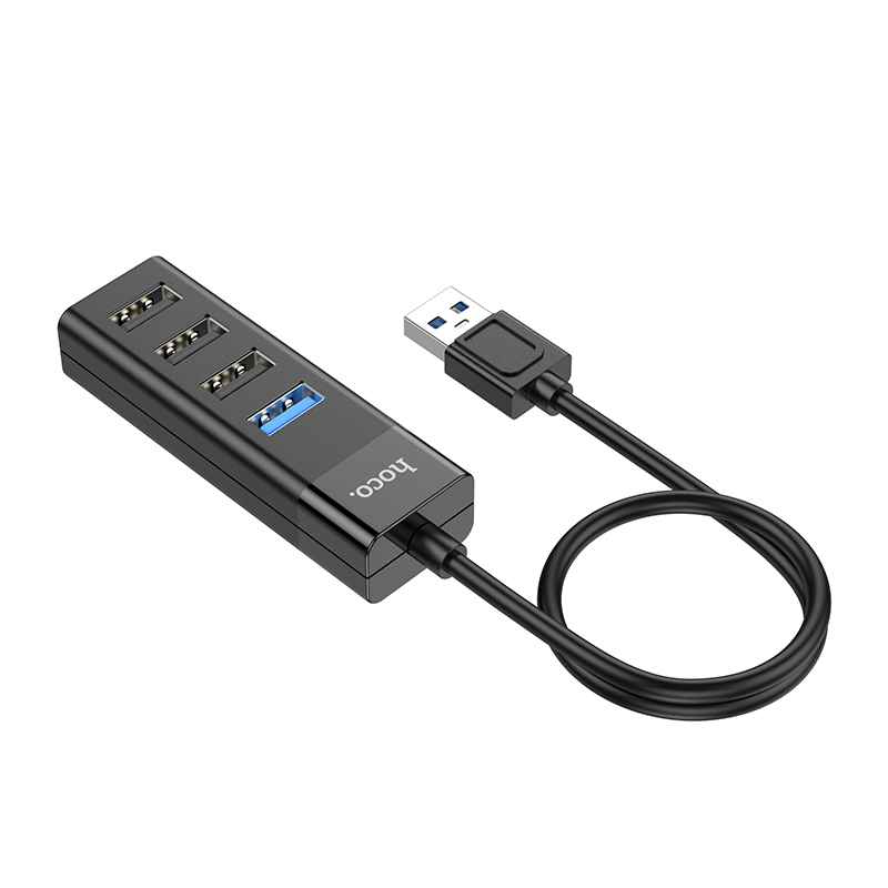 Hub chia Hoco HB25 Cổng USB ra 1 cổng USB 3.0 + 3 cổng USB 2.0